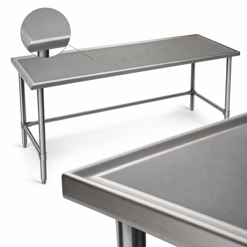 14-Gauge 300 Series Stainless Steel Top