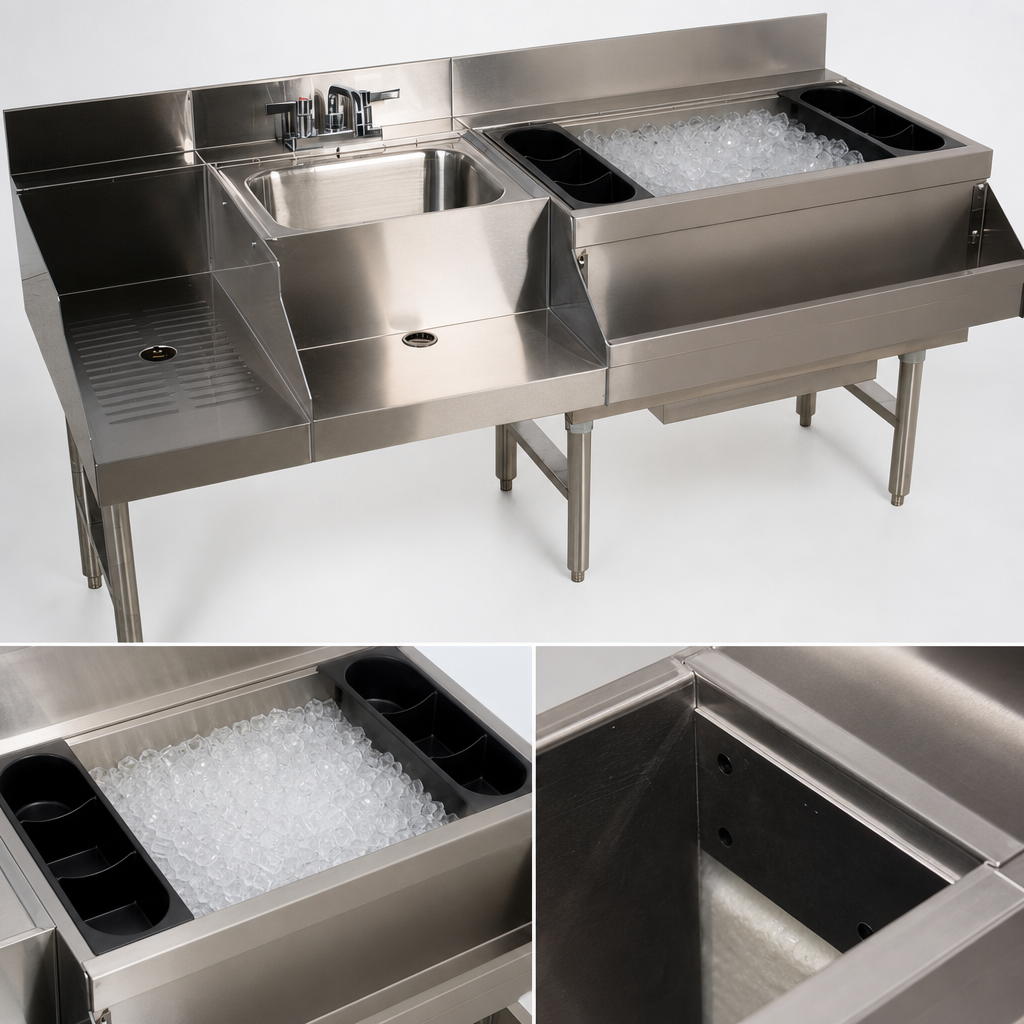 98 lb. Insulated Ice Bin