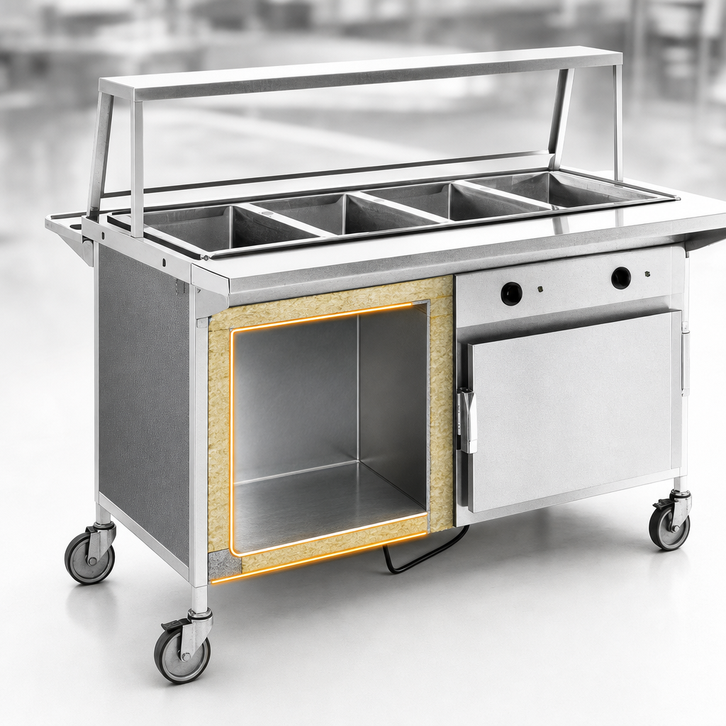 Insulated Hot Food Wells