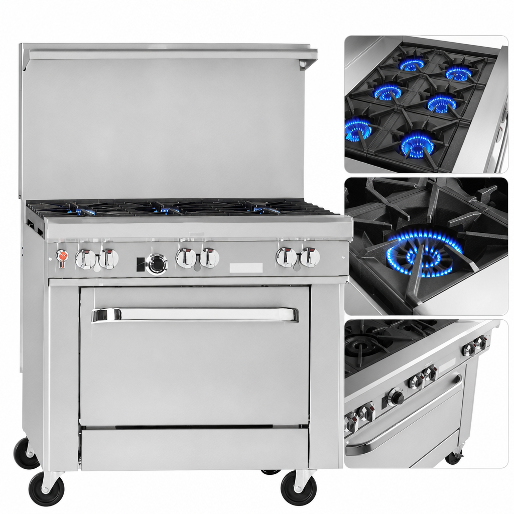 Five-Burner Open Top