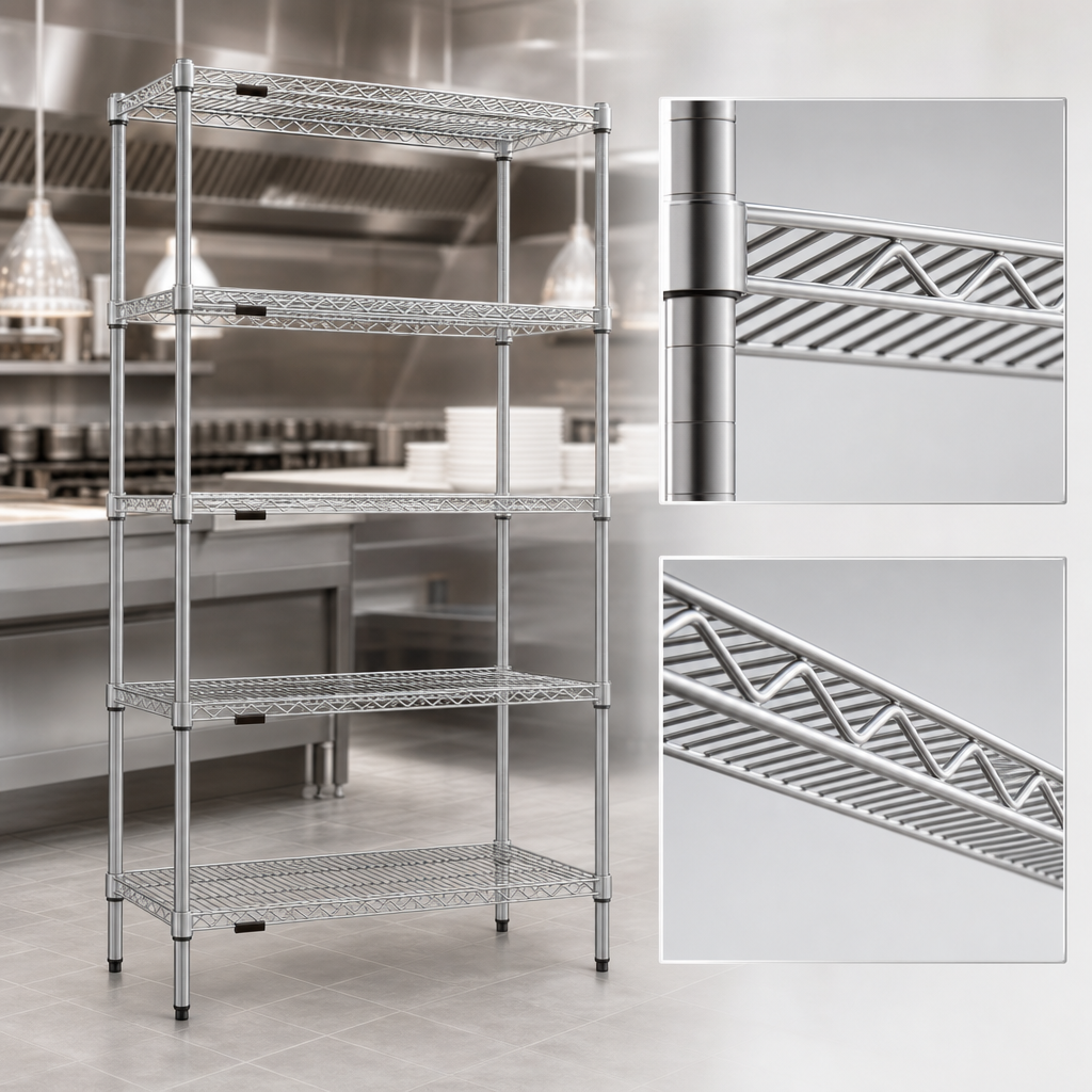 Patented QuadTruss® Shelf Design
