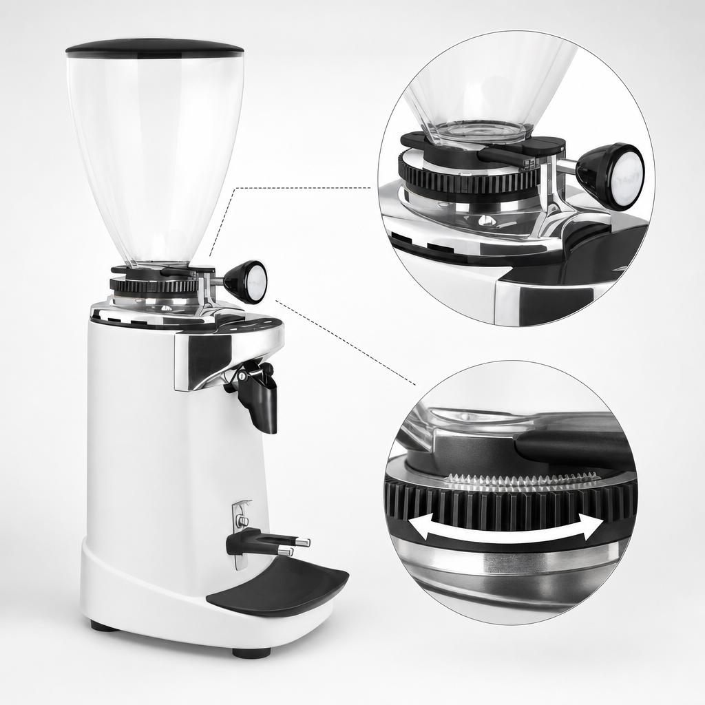 Stepless Grind Adjustment