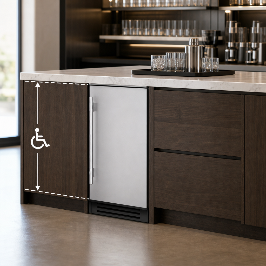 ADA-Height Undercounter Design