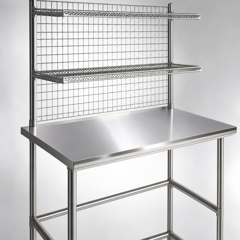 18/304 Stainless Steel Work Surface