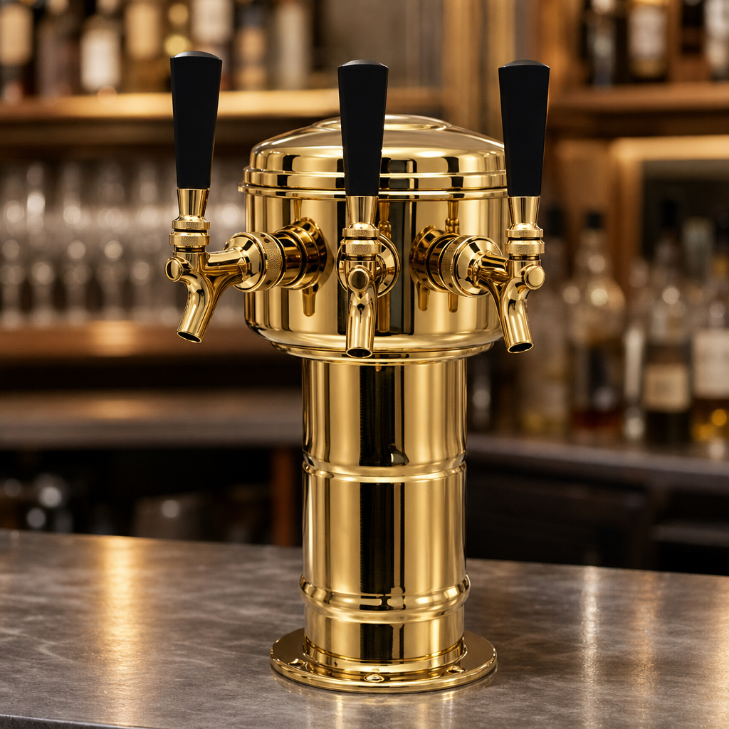 Three-Faucet Tower