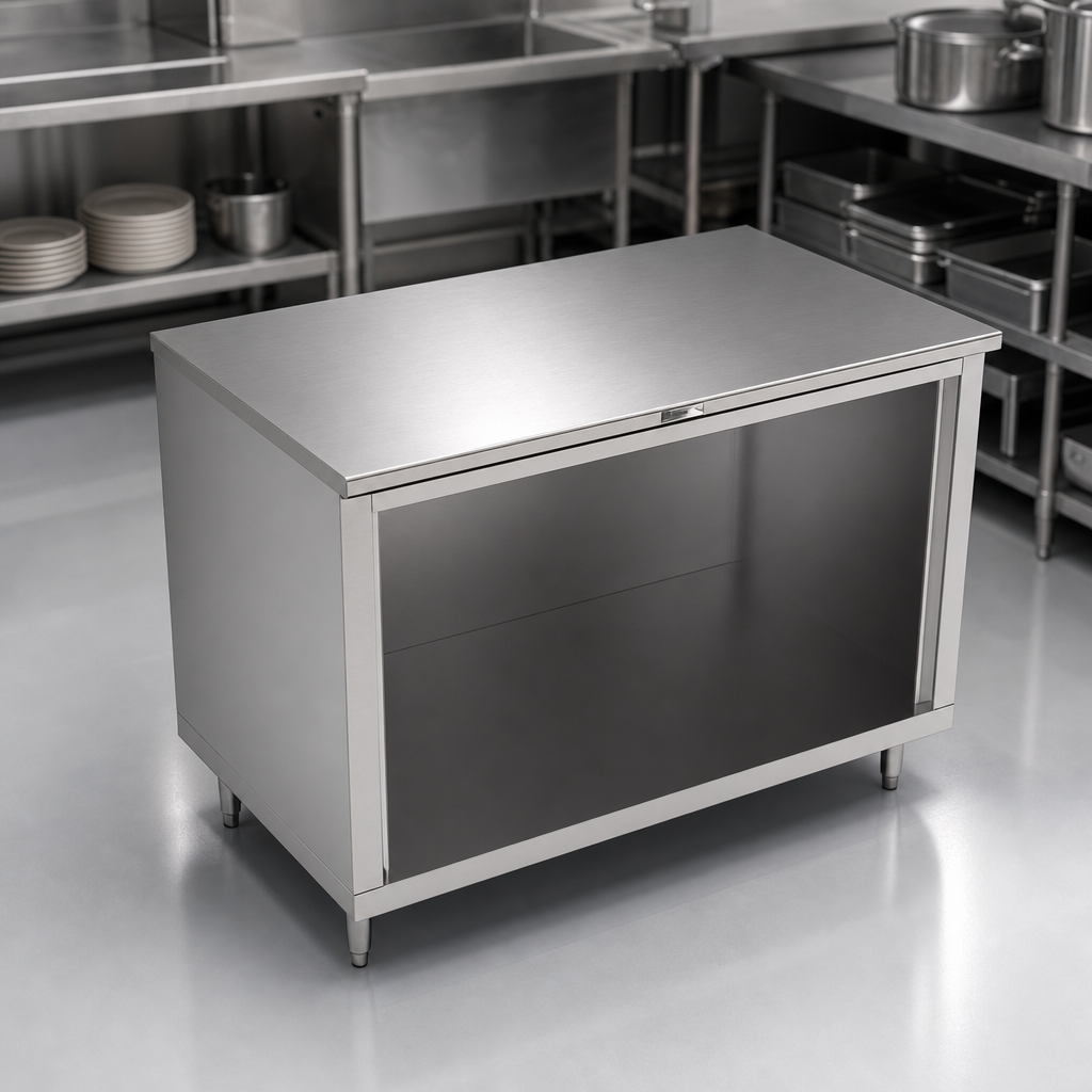 16-Gauge Stainless Steel Flat Top