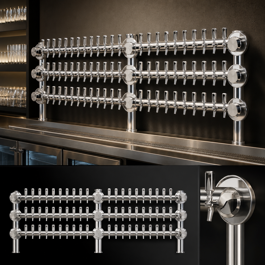 24-Faucet, 3-Column Layout