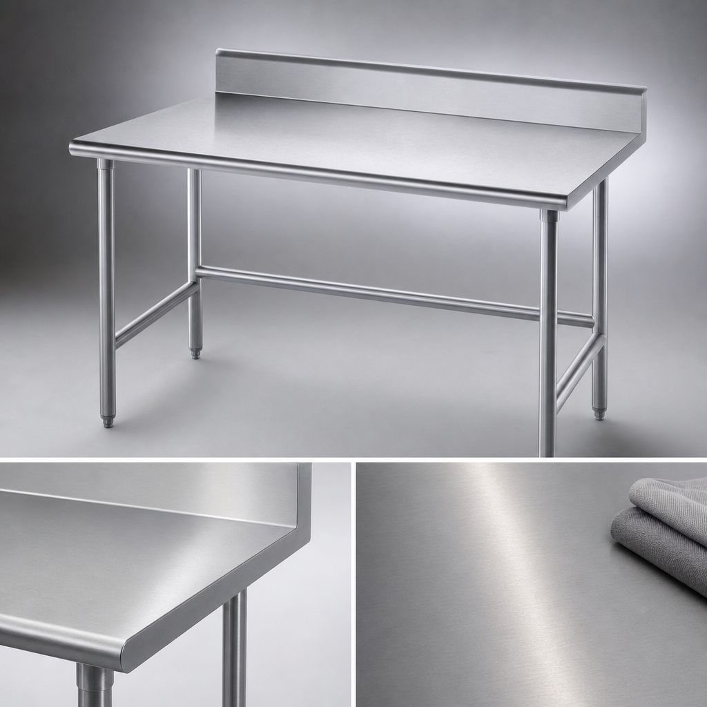 16 Gauge 430 Stainless Steel Top