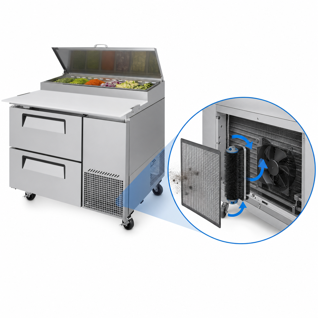 Self-Cleaning Condenser