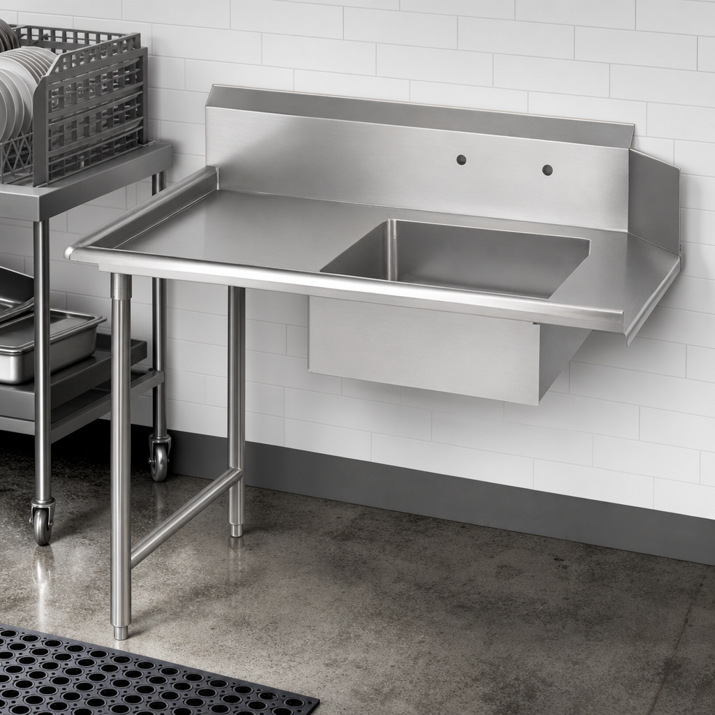 Straight Soiled Dishtable Design