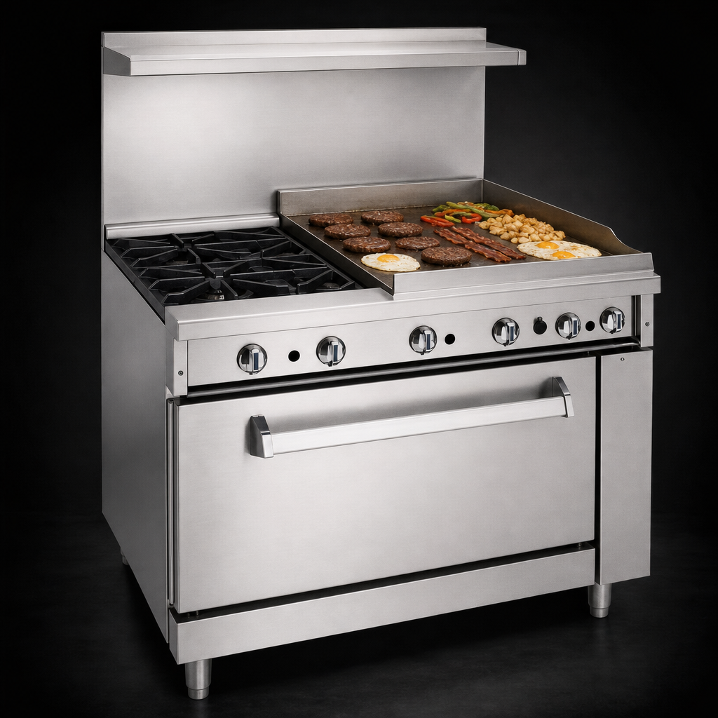 24-Inch Griddle Section
