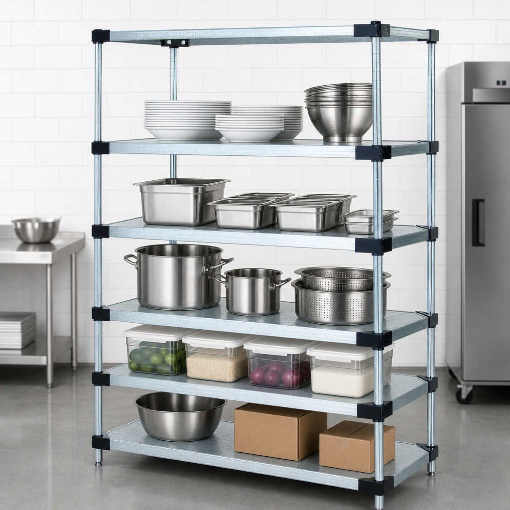 5 Solid Shelves