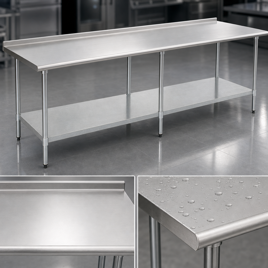 16 Gauge 300 Series Stainless Steel Top