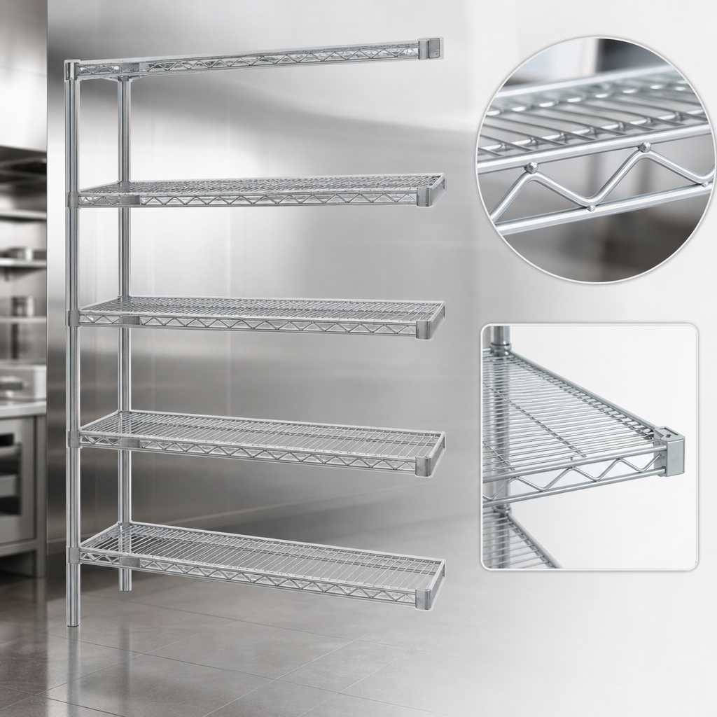 Patented QuadTruss Shelf Design