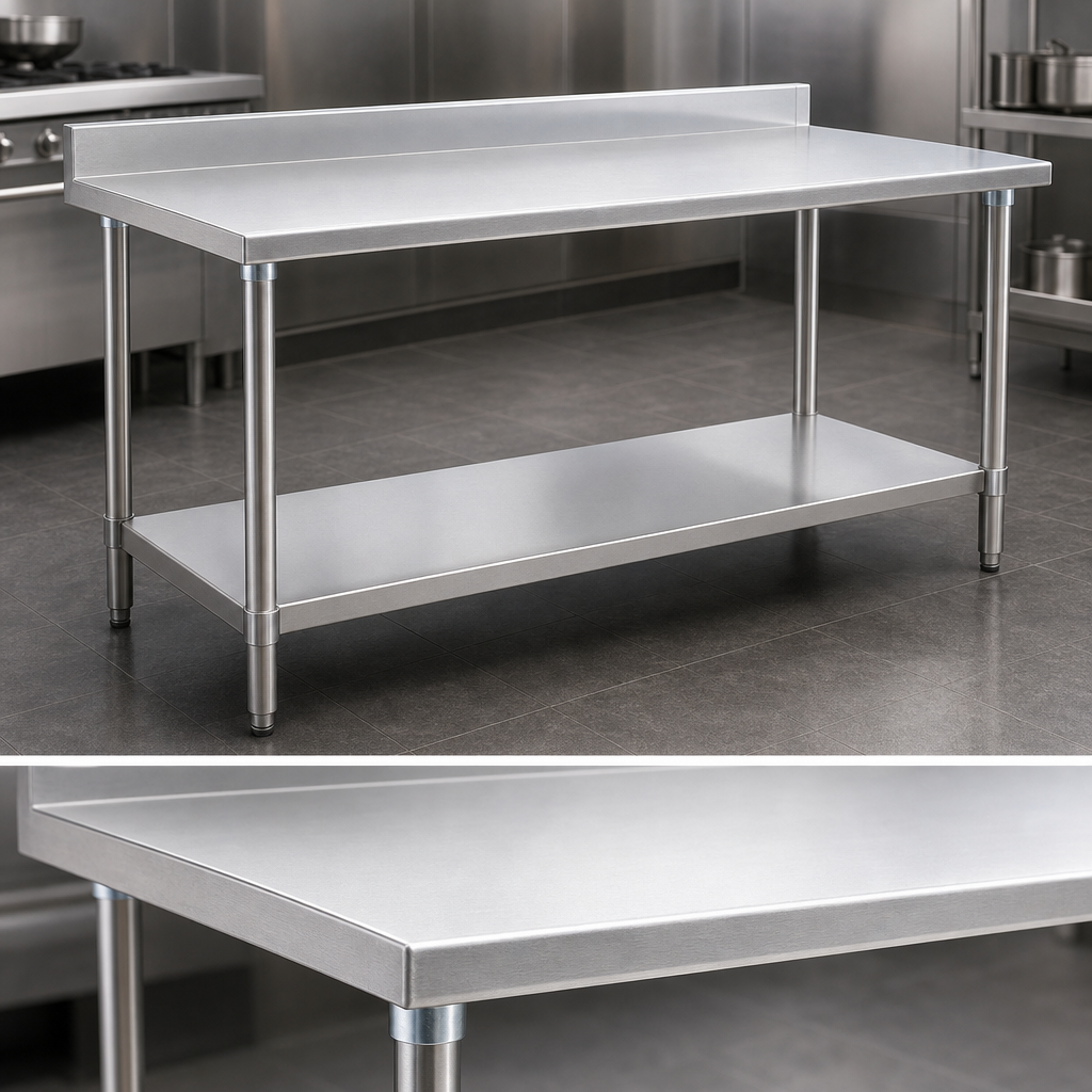 16 Gauge 300 Series Stainless Steel Top