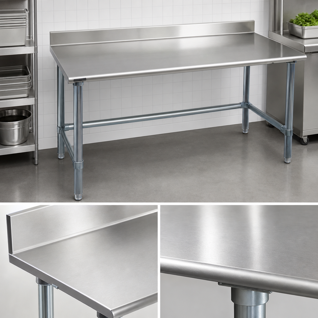 16-Gauge 300 Series Stainless Steel Top