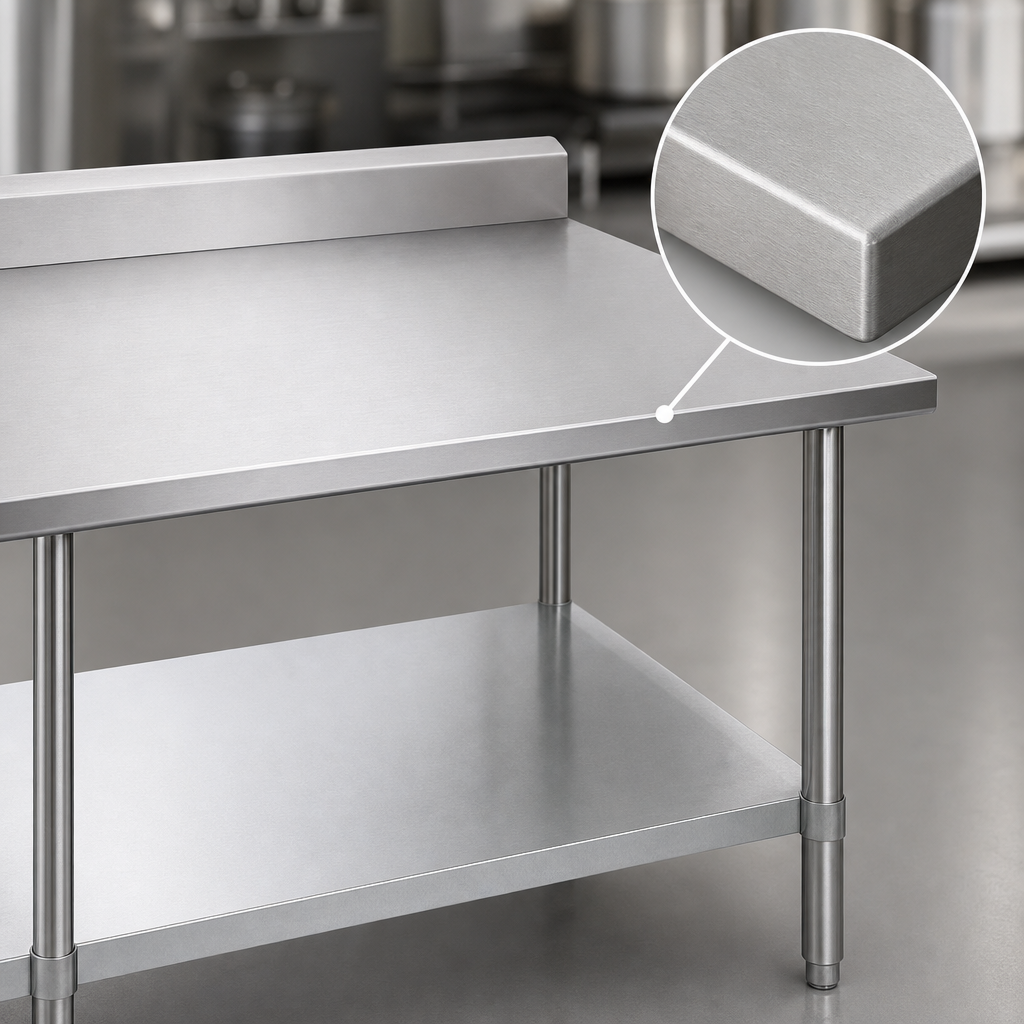 16 Gauge 430 Stainless Steel Top