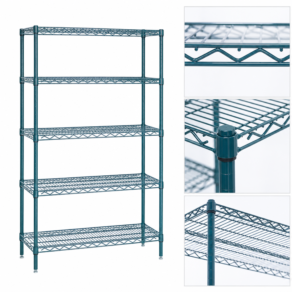 Patented QuadTruss Shelves