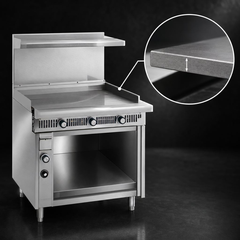 1-Inch Thick Griddle Plate