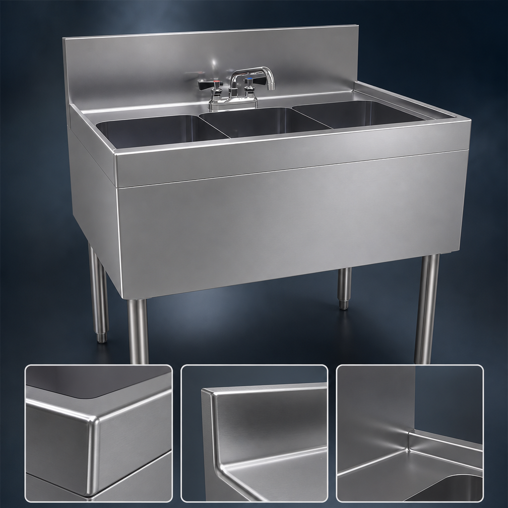 Seamless Stainless Steel Construction