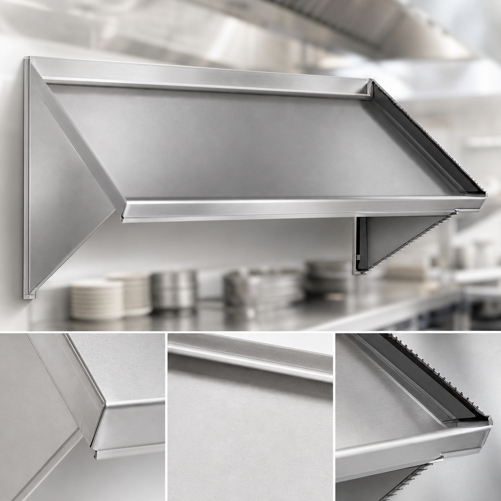 16-Gauge Stainless Steel Construction