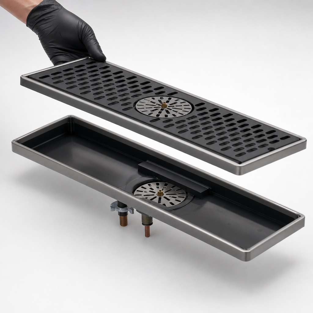 Removable Glass Rack