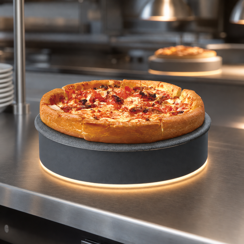 Round Heated Shelf