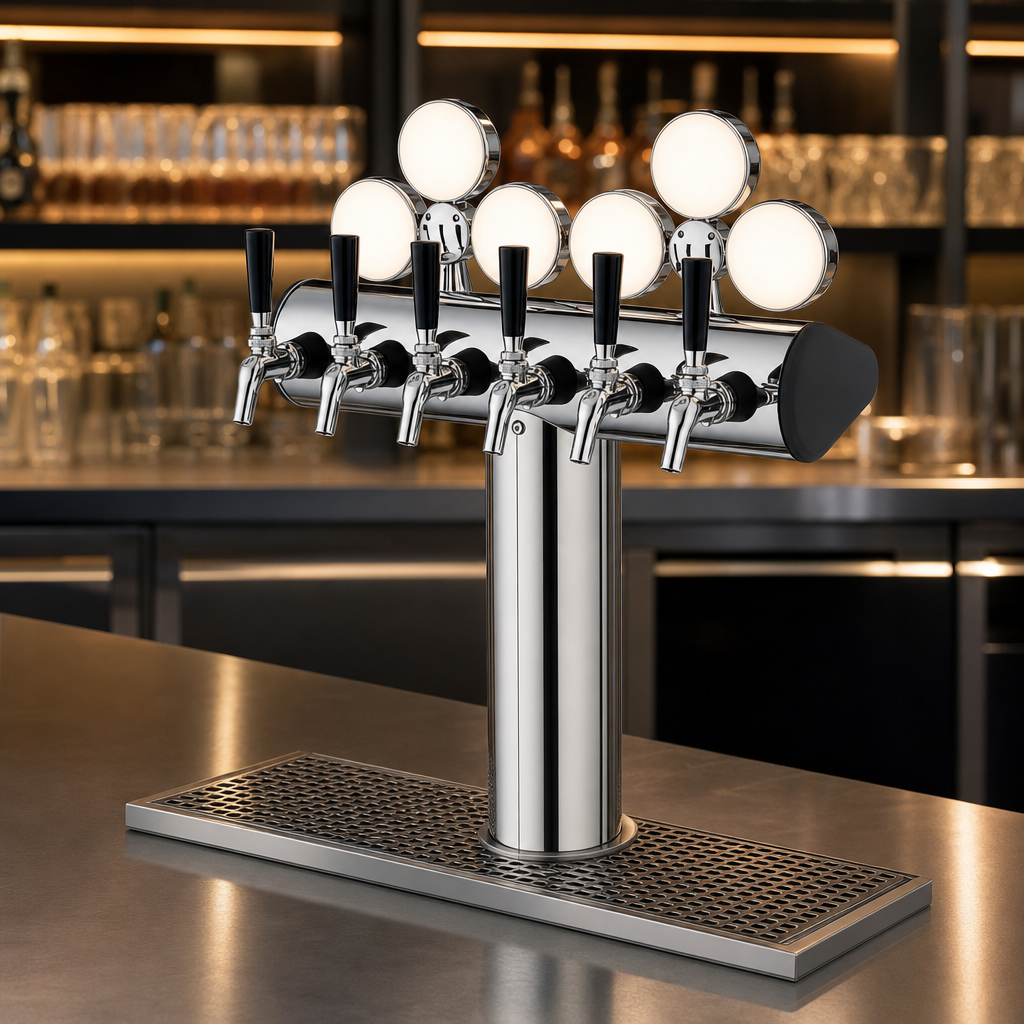 Five-Faucet Capacity
