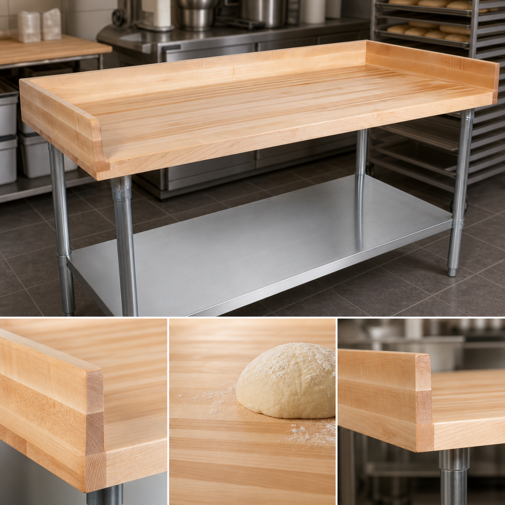 Northern Hard Rock Maple Baker's Top