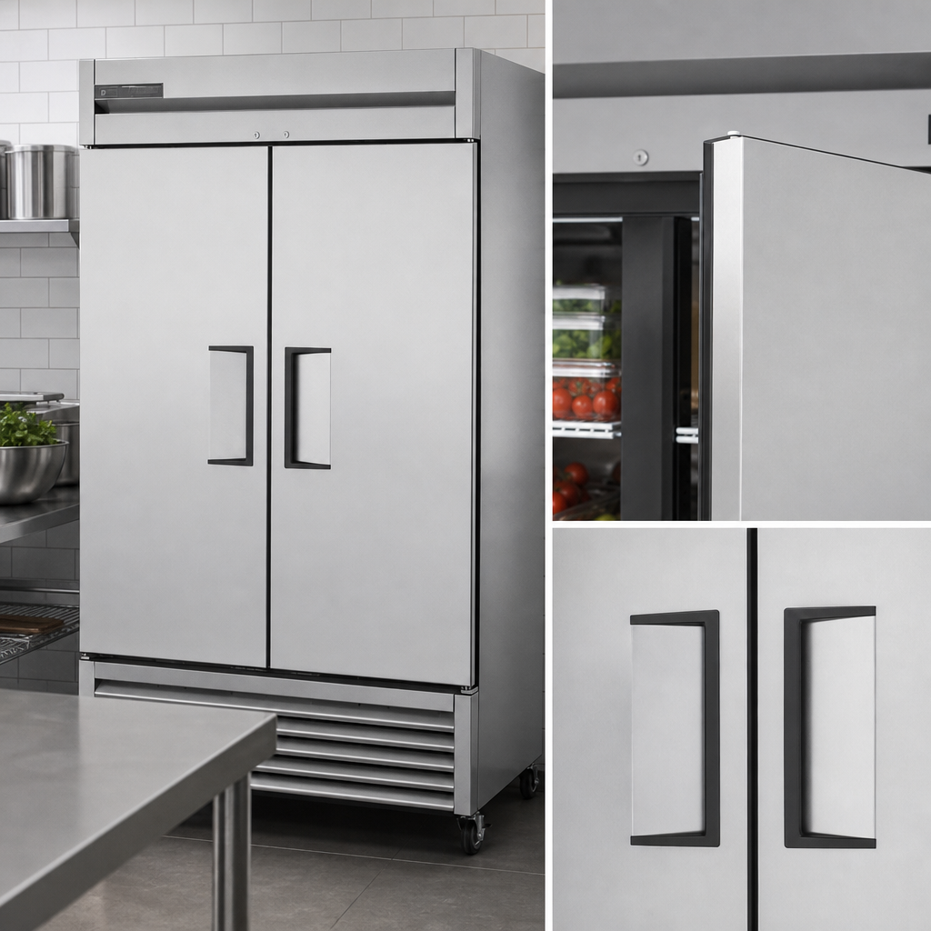 Solid Hinged Stainless Steel Doors