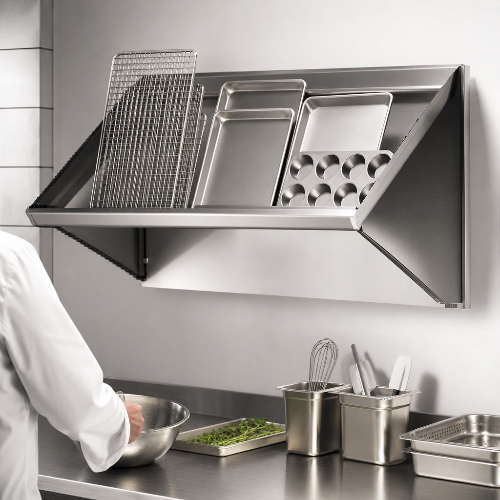 Wall-Mounted Slanted Design