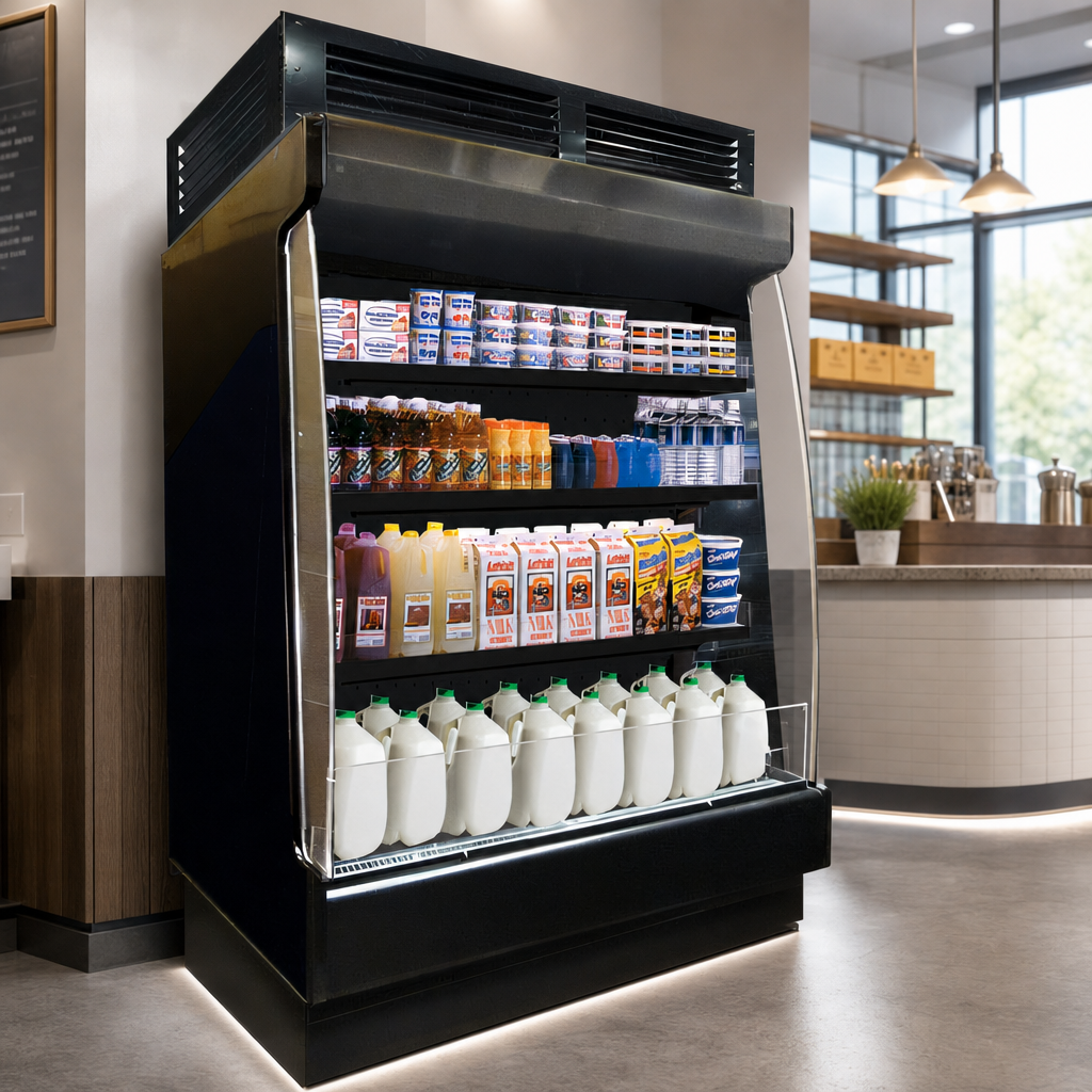 Low-Base Open Merchandiser Design