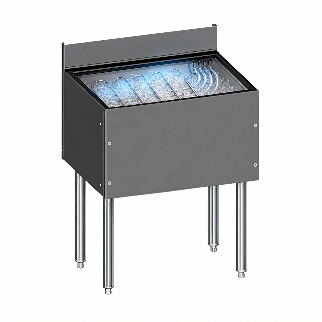 Built-In 10-Circuit Cold Plate