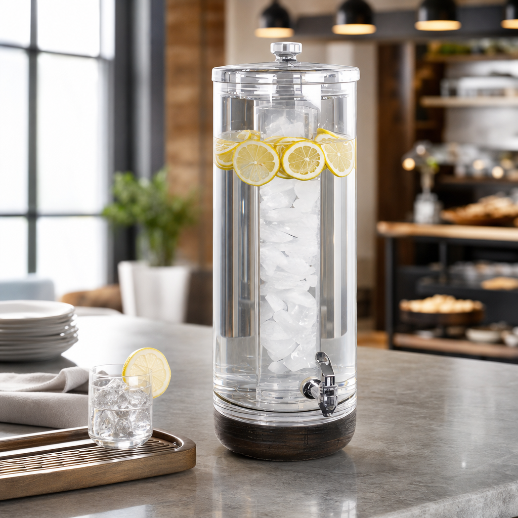 Round Acrylic Container