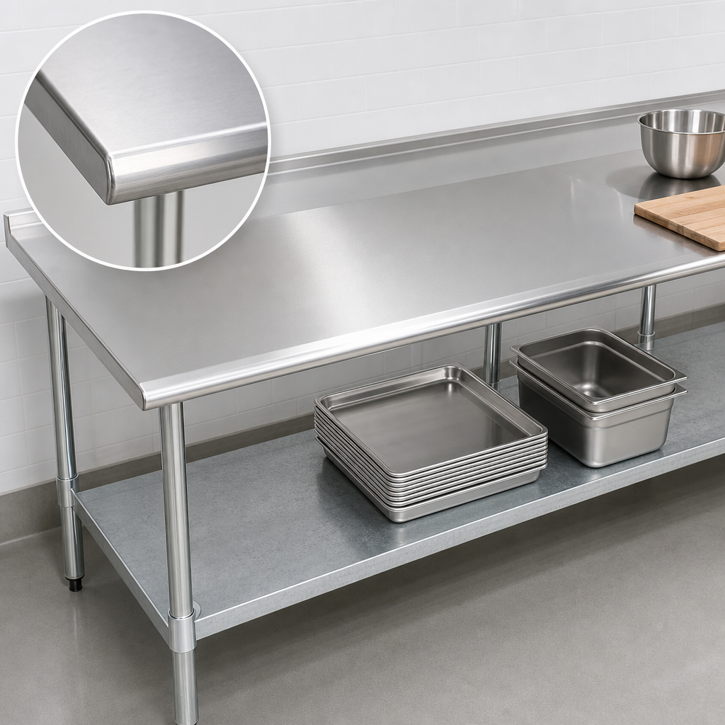 16 Gauge 300 Series Stainless Steel Top