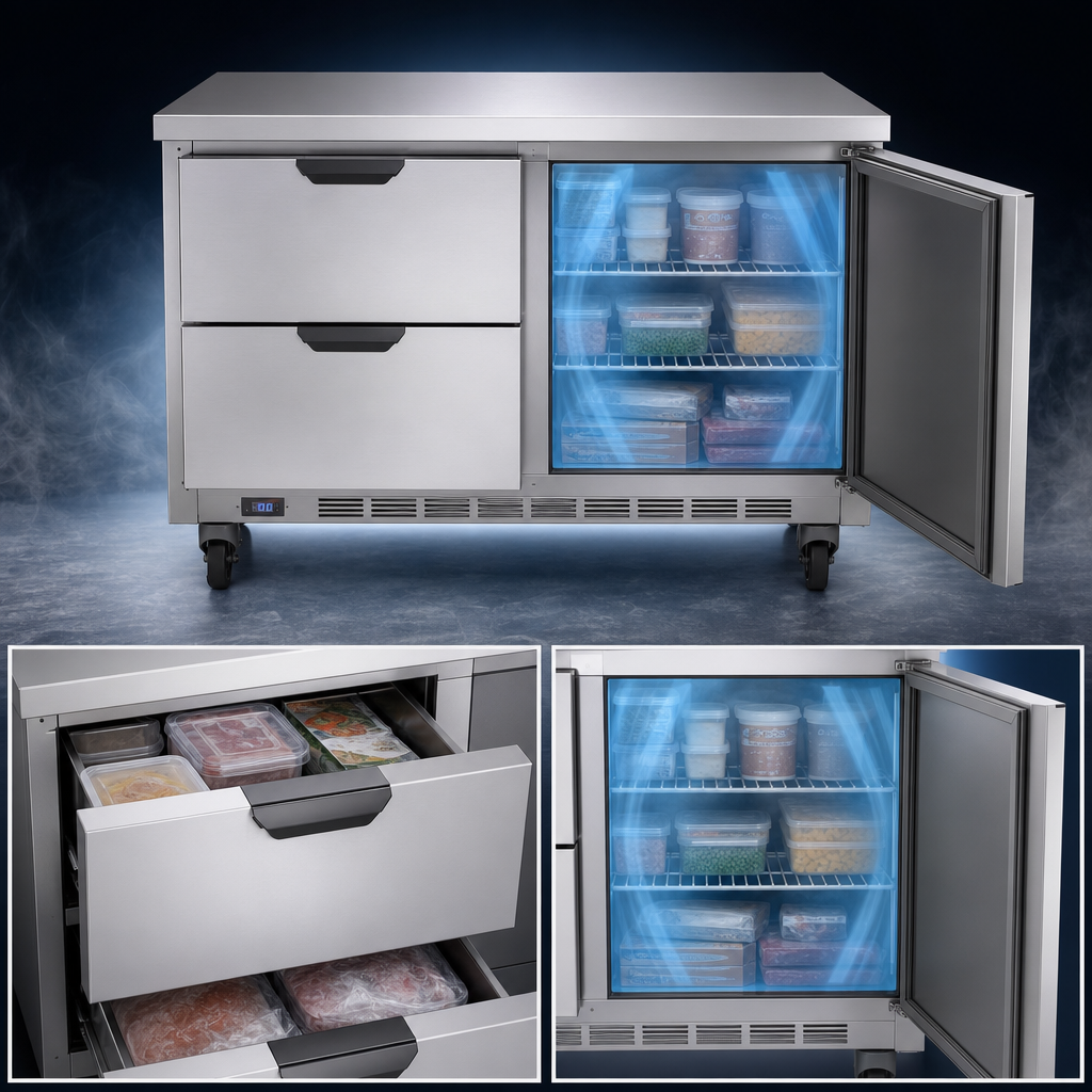 Two-Section Frozen Storage
