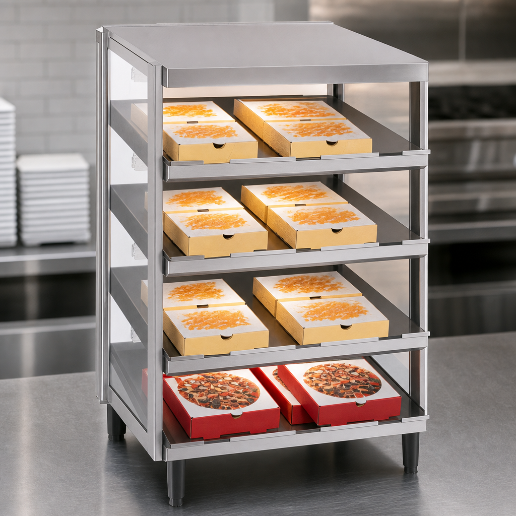 Quad Slant Shelves