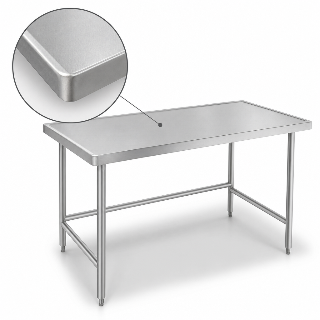 14 Gauge 304 Stainless Steel Top