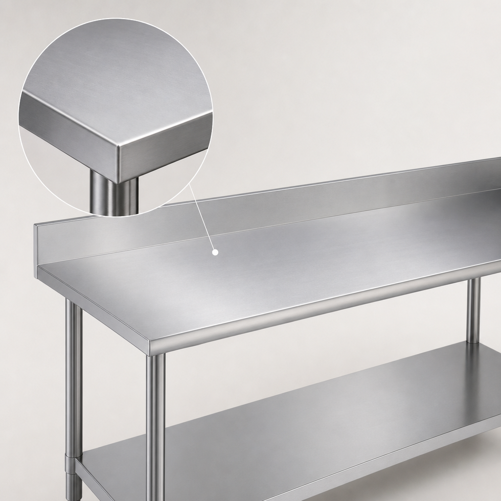 14-Gauge 300 Series Stainless Steel Top