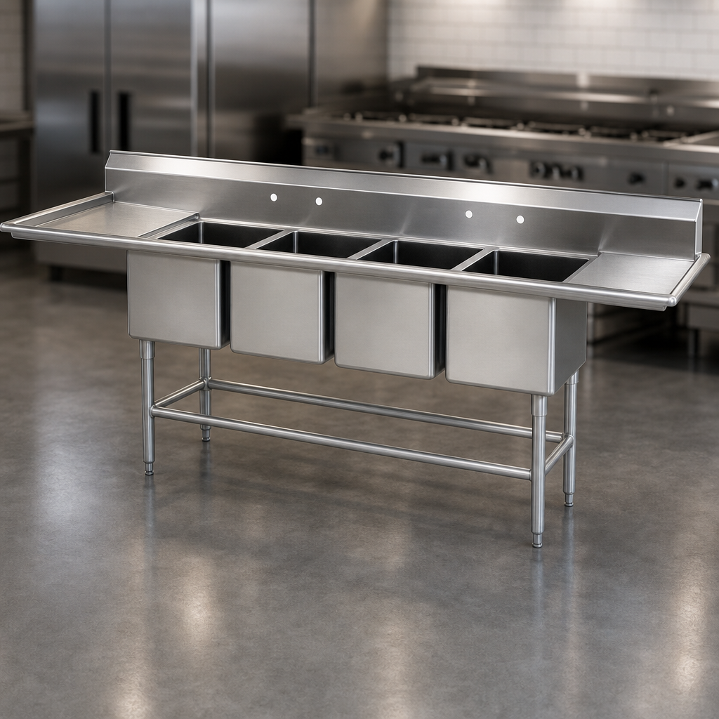 Heavy-Duty Stainless Steel Construction
