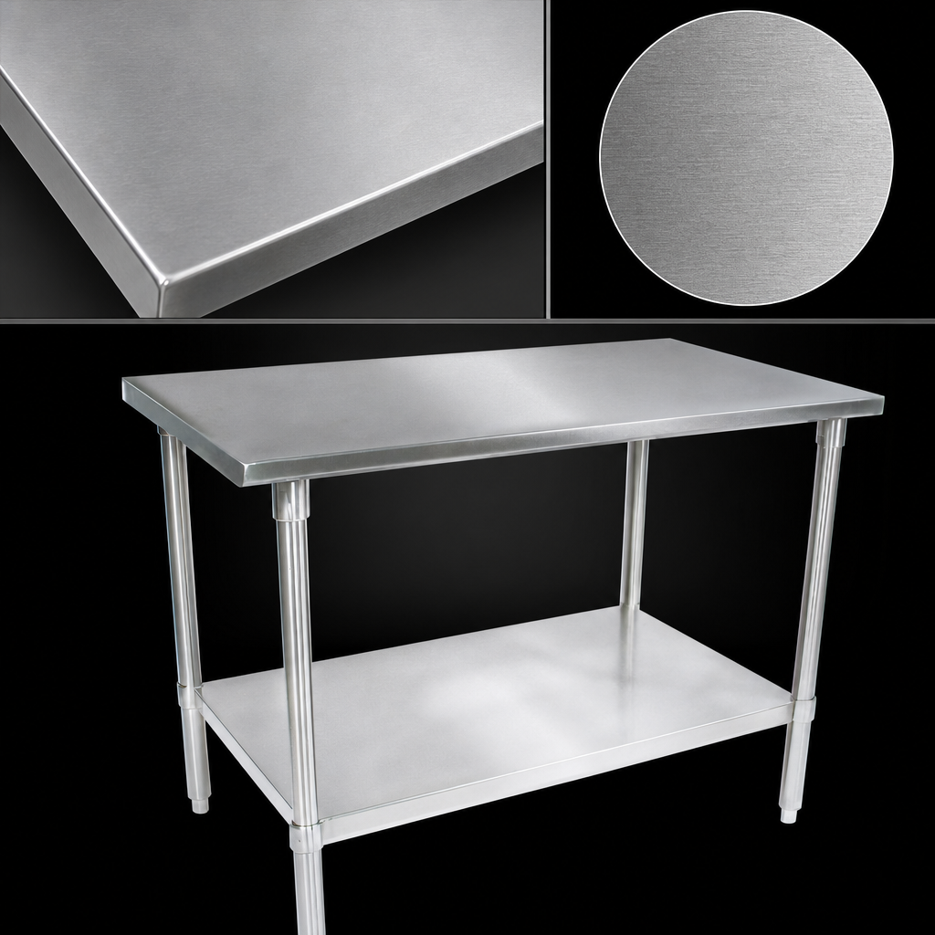 16-Gauge Stainless Steel Top