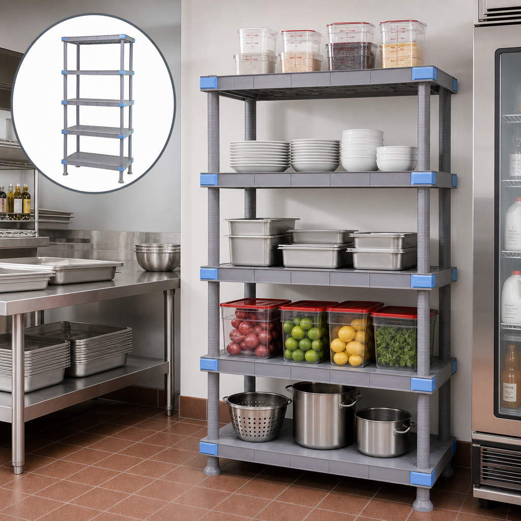 Five Solid Shelves
