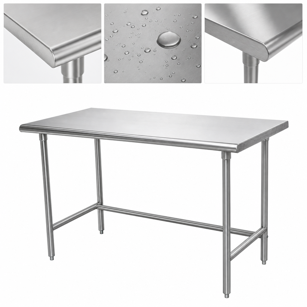 16-Gauge 430 Stainless Steel Top