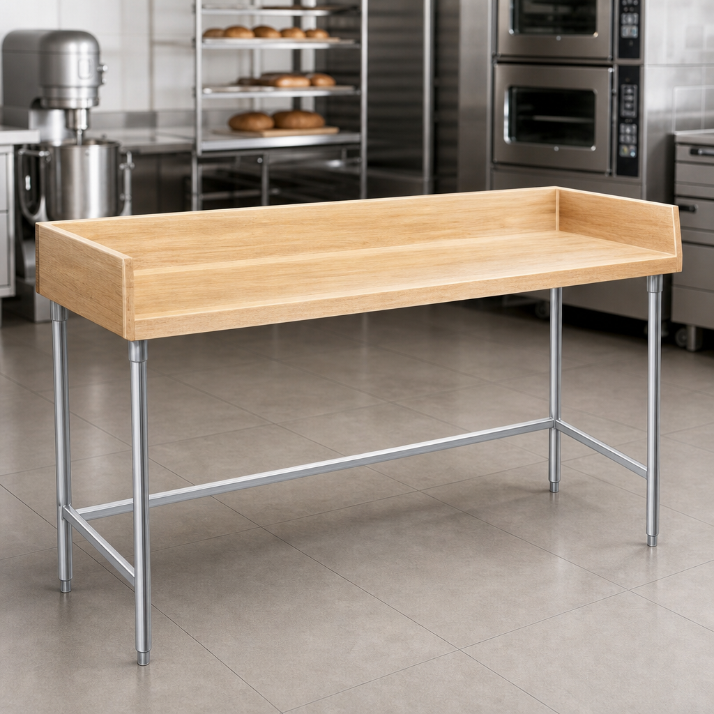 Wood Top Work Surface