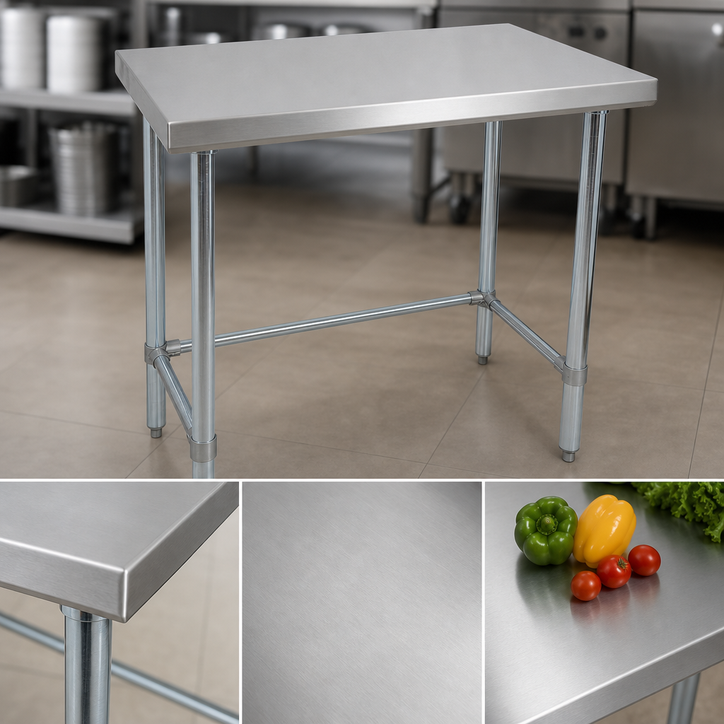 18 Gauge T-430 Stainless Steel Top