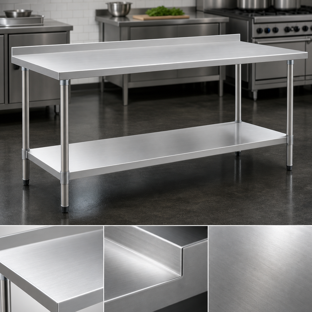 14/300 Series Stainless Steel Top