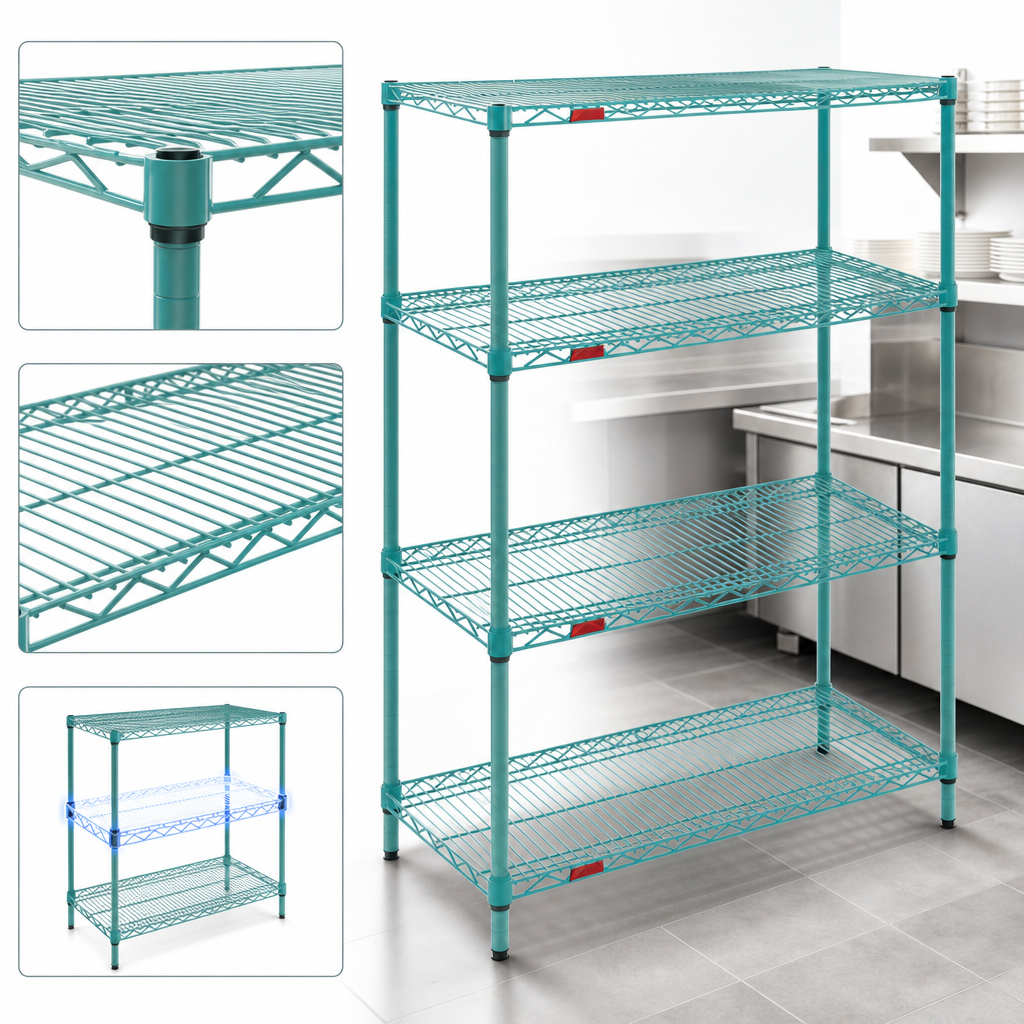 Patented QuadTruss Shelves