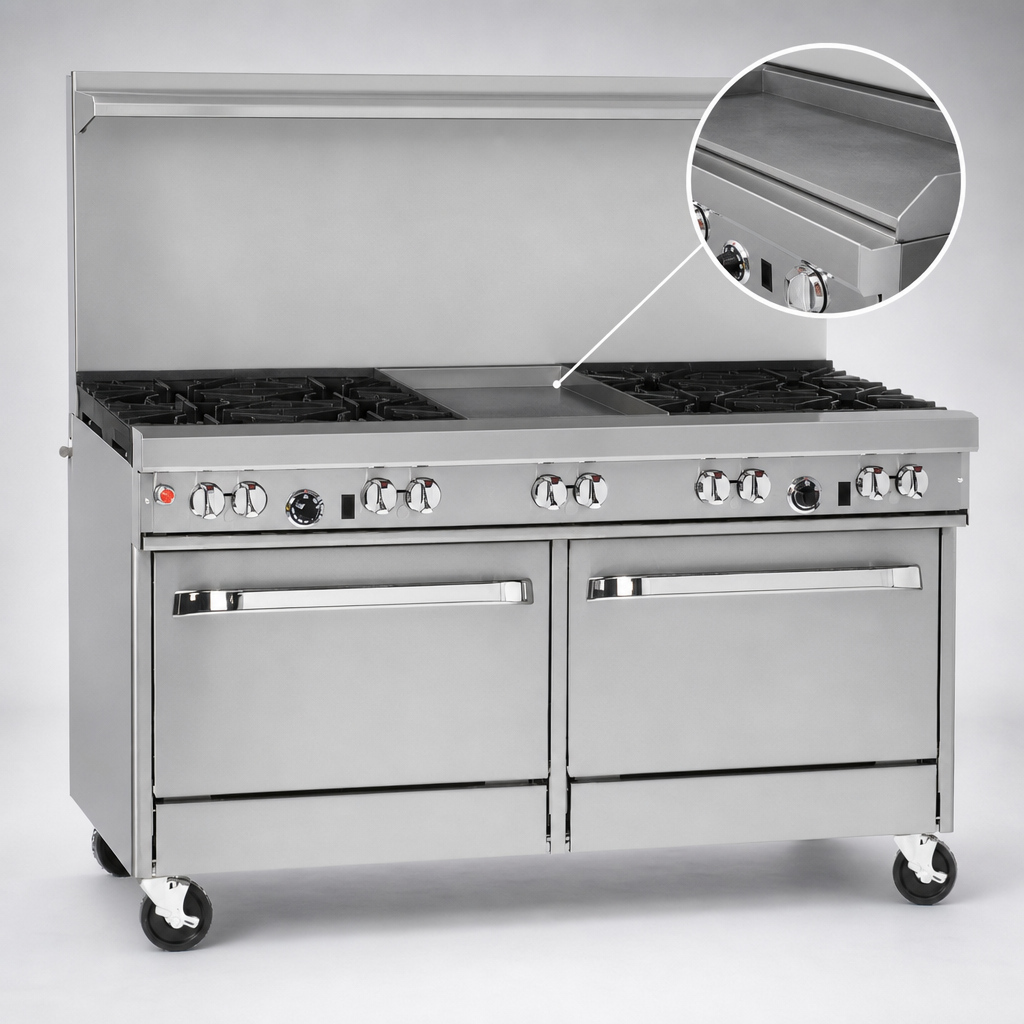 24-Inch Thermostatic Griddle