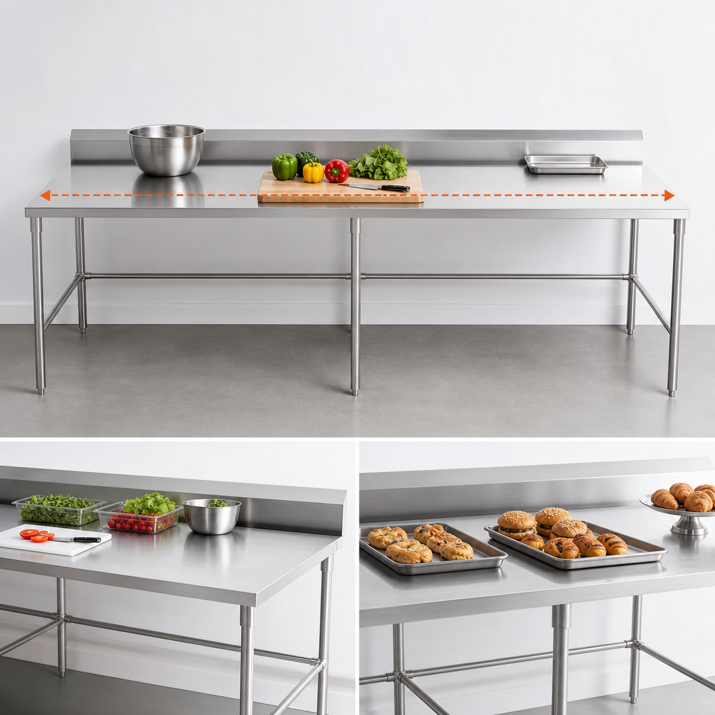 120-Inch Wide Work Surface
