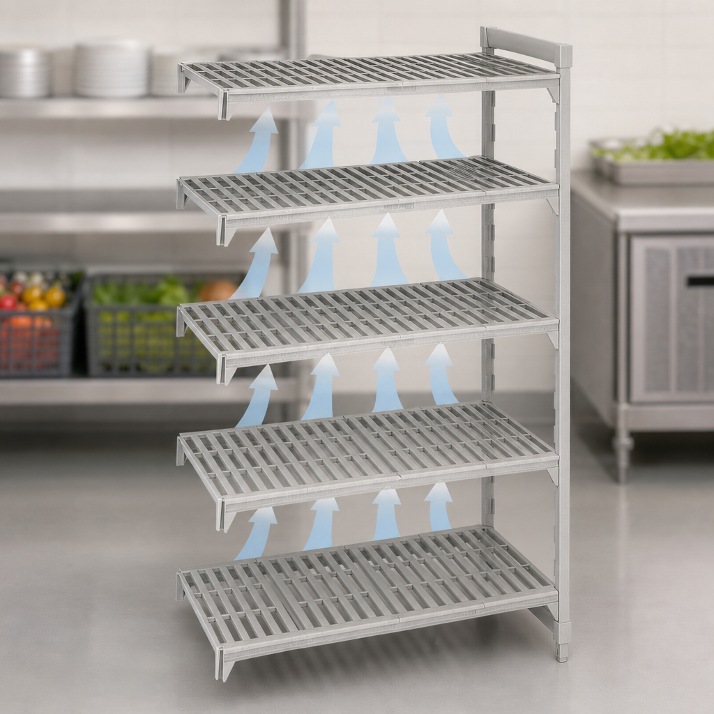 Vented Shelf Plates